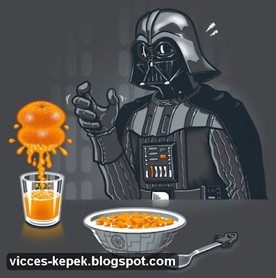 Darth Vader narancsot facsar