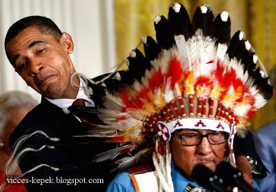 Obama és a nagy törzsfőnök