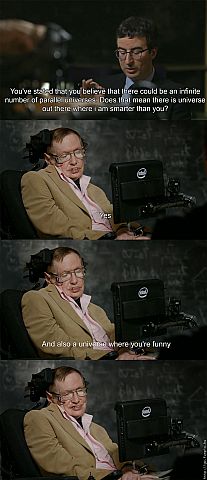 Stephen Hawking és John Oliver