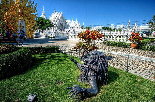 Fehér Templom - Chiang Rai, Thaiföld